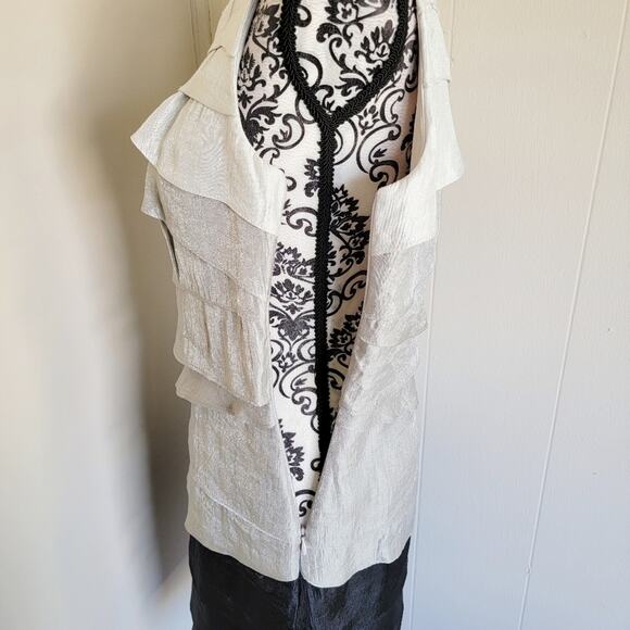 London Times Layered Fabric Sheath Dress - Picture 3 of 4